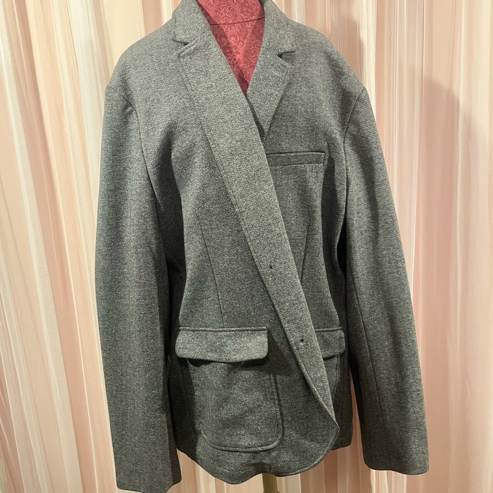 Gray Blazer Jacket - image 1